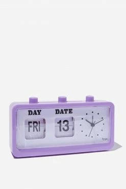 Typo Retro Flip Clock