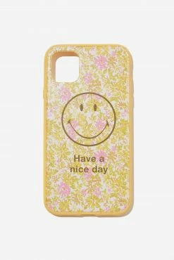 Typo Smiley Protective Phone Case IPhone 11