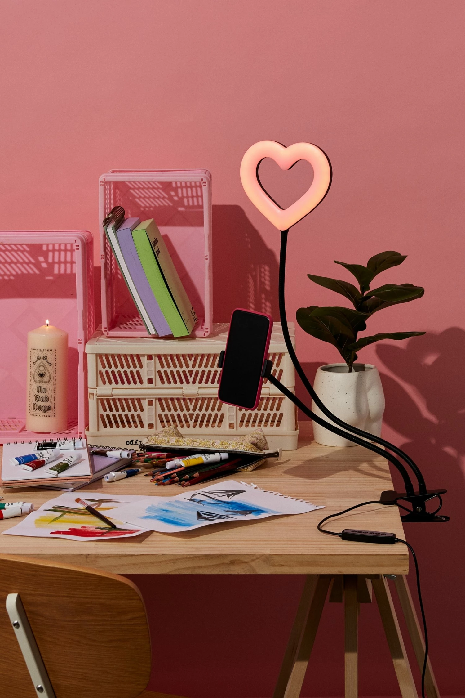 Typo Heart Bend & Snap Ring Light - Image 2