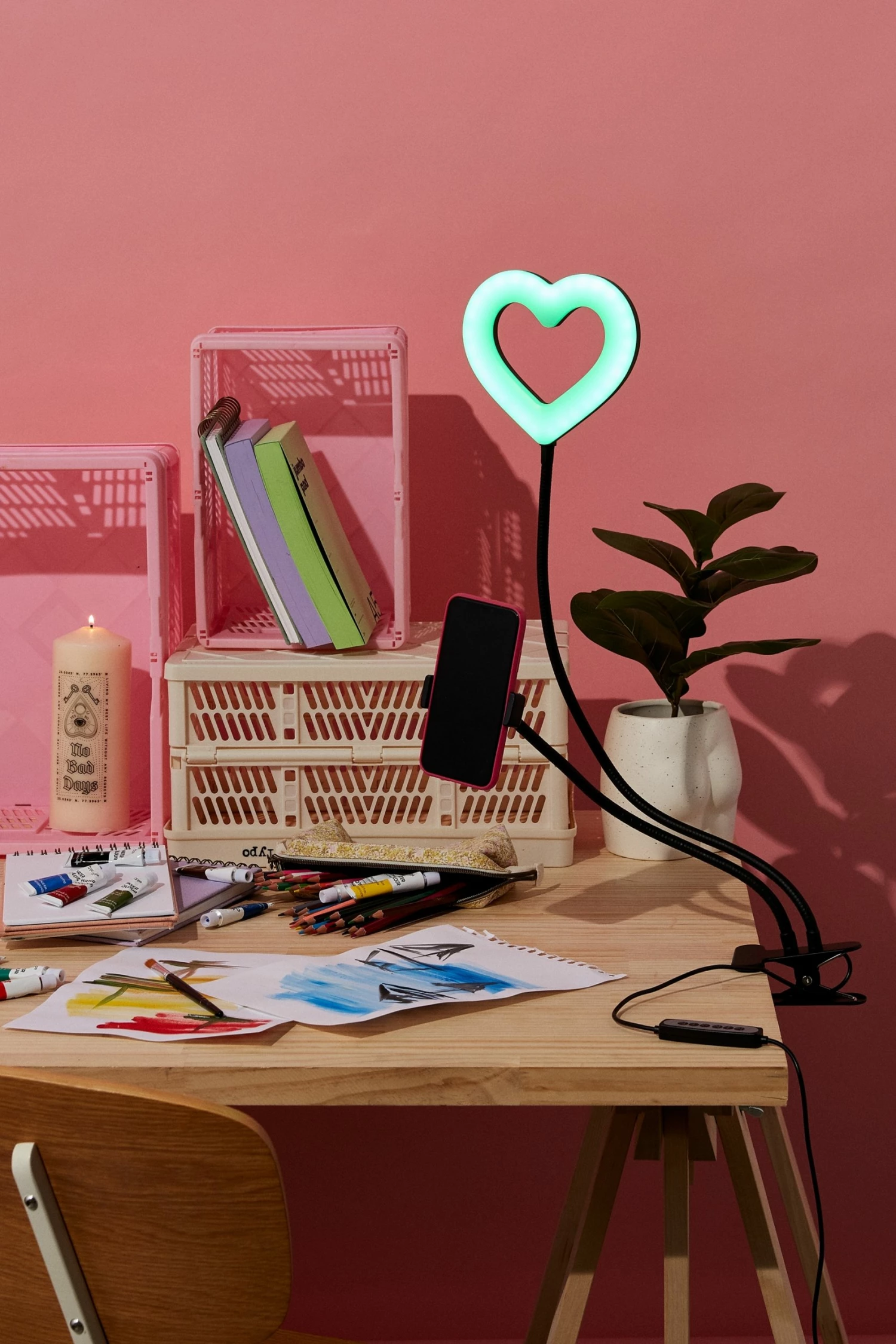 Typo Heart Bend & Snap Ring Light - Image 4