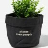 Typo Canvas Planters