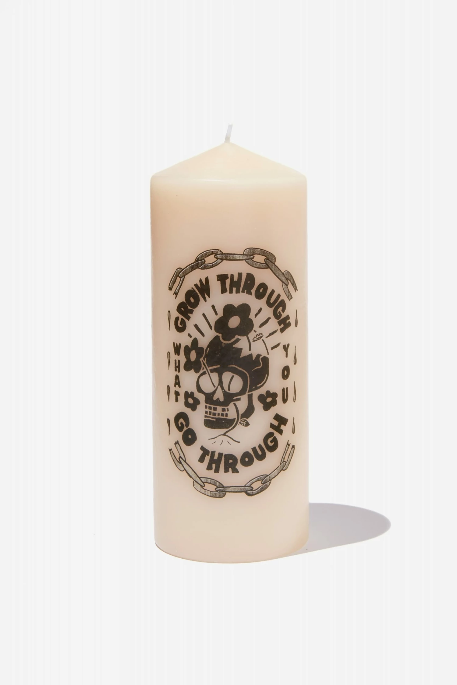 Typo Pillar Candle - Image 2