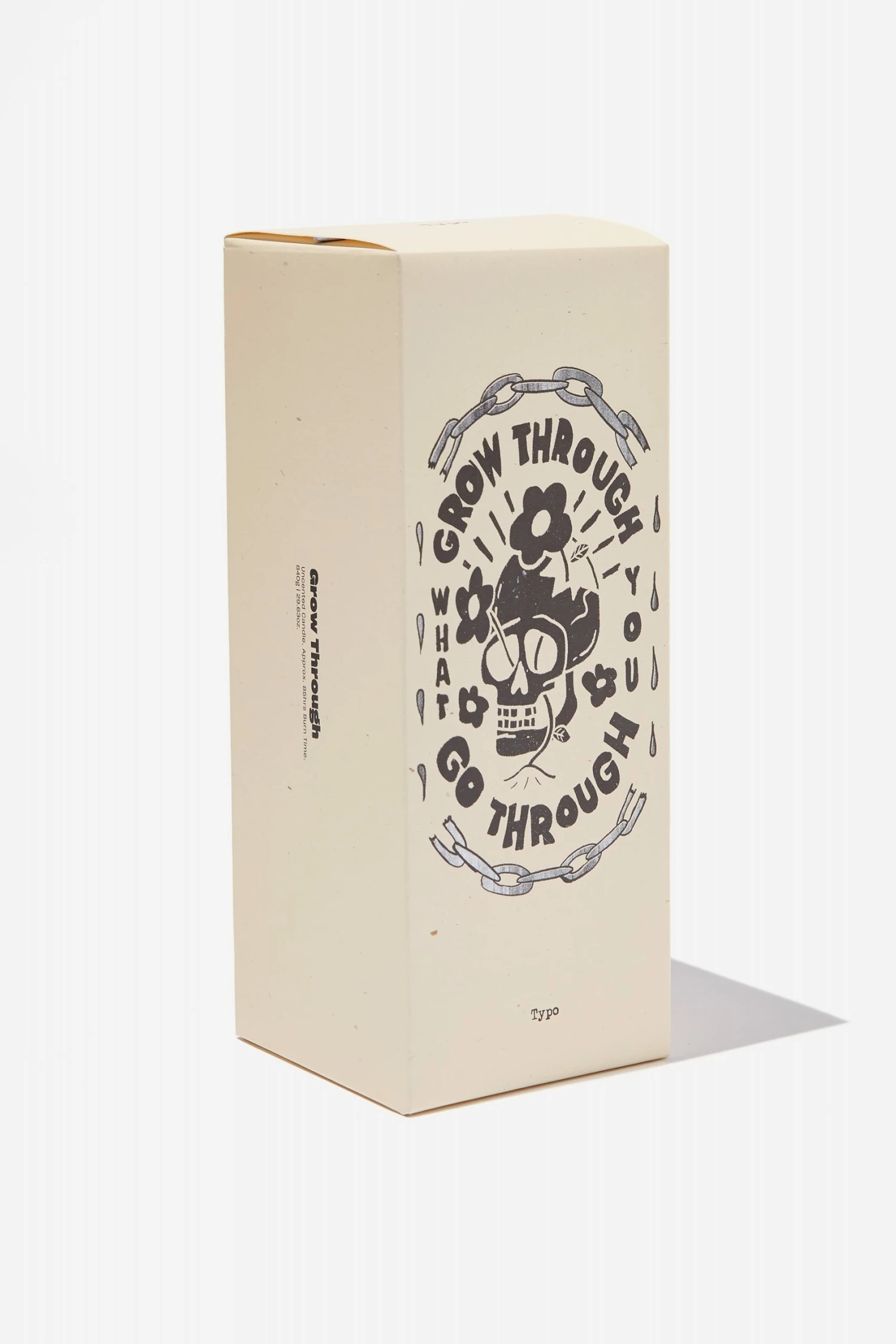 Typo Pillar Candle - Image 3