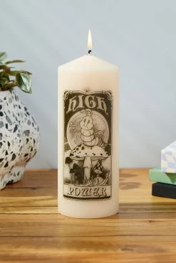 Typo Pillar Candle