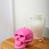 Typo Shaped Skull Candle