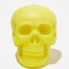 Typo Shaped Skull Candle