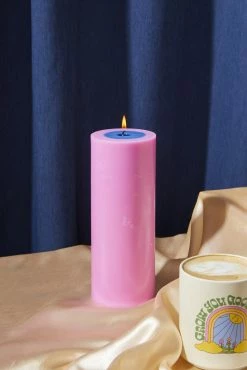 Typo Stand Out Pillar Candle
