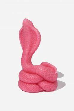 Typo Shaped Snake Candle