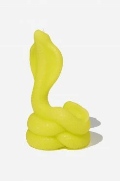 Typo Shaped Snake Candle
