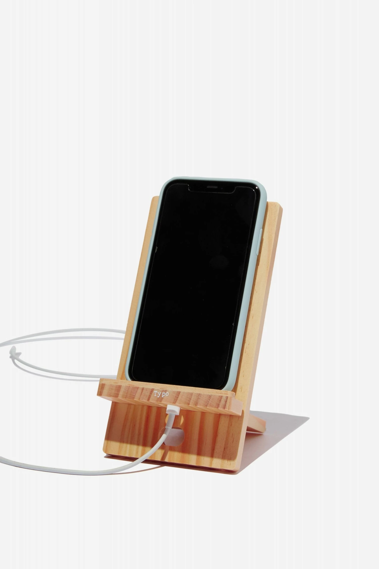 Typo On Hold Phone Stand