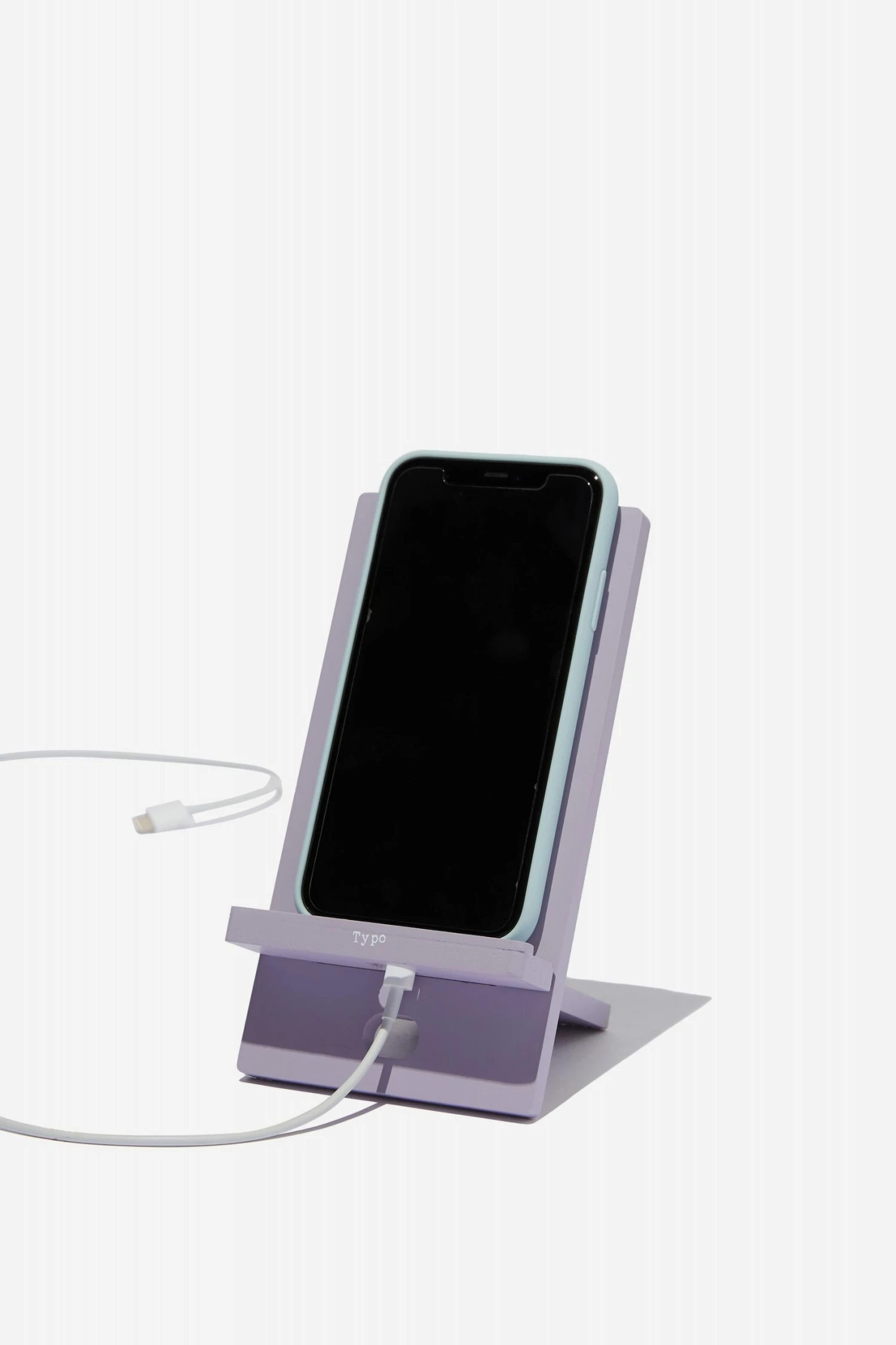 Typo On Hold Phone Stand