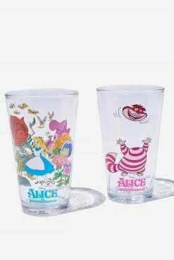 Typo Disney Glass Tumbler Set Of 2