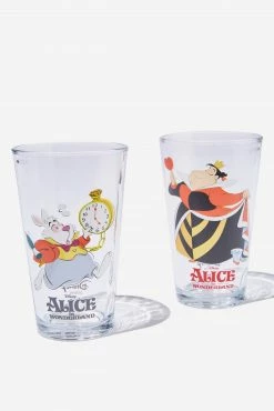 Typo Disney Glass Tumbler Set Of 2