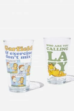 Typo Garfield Glass Tumbler Set Of 2