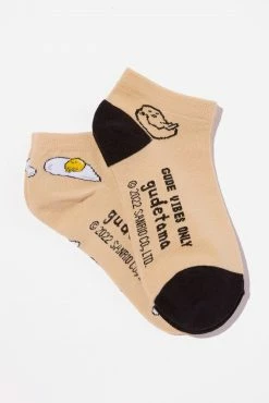 Typo Gudetama 2 Pk Of Ankle Socks