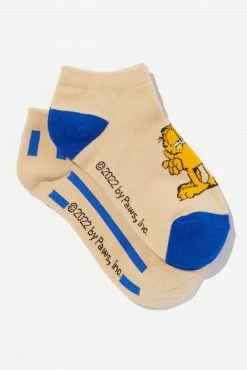 Typo Garfield 2 Pk Of Ankle Socks