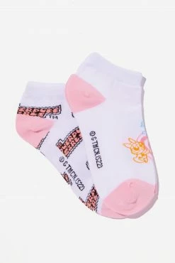 Typo Powerpuff Girls 2 Pk Of Ankle Socks