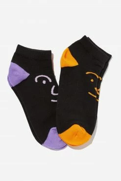 Typo 2 Pk Of Ankle Socks