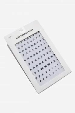 Typo Nail Sticker Pack