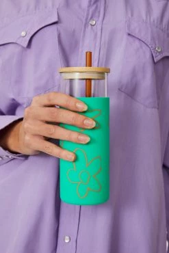 Typo See Me Through Glass Smoothie Cup