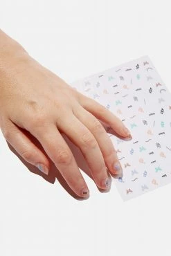 Typo Nail Sticker Pack